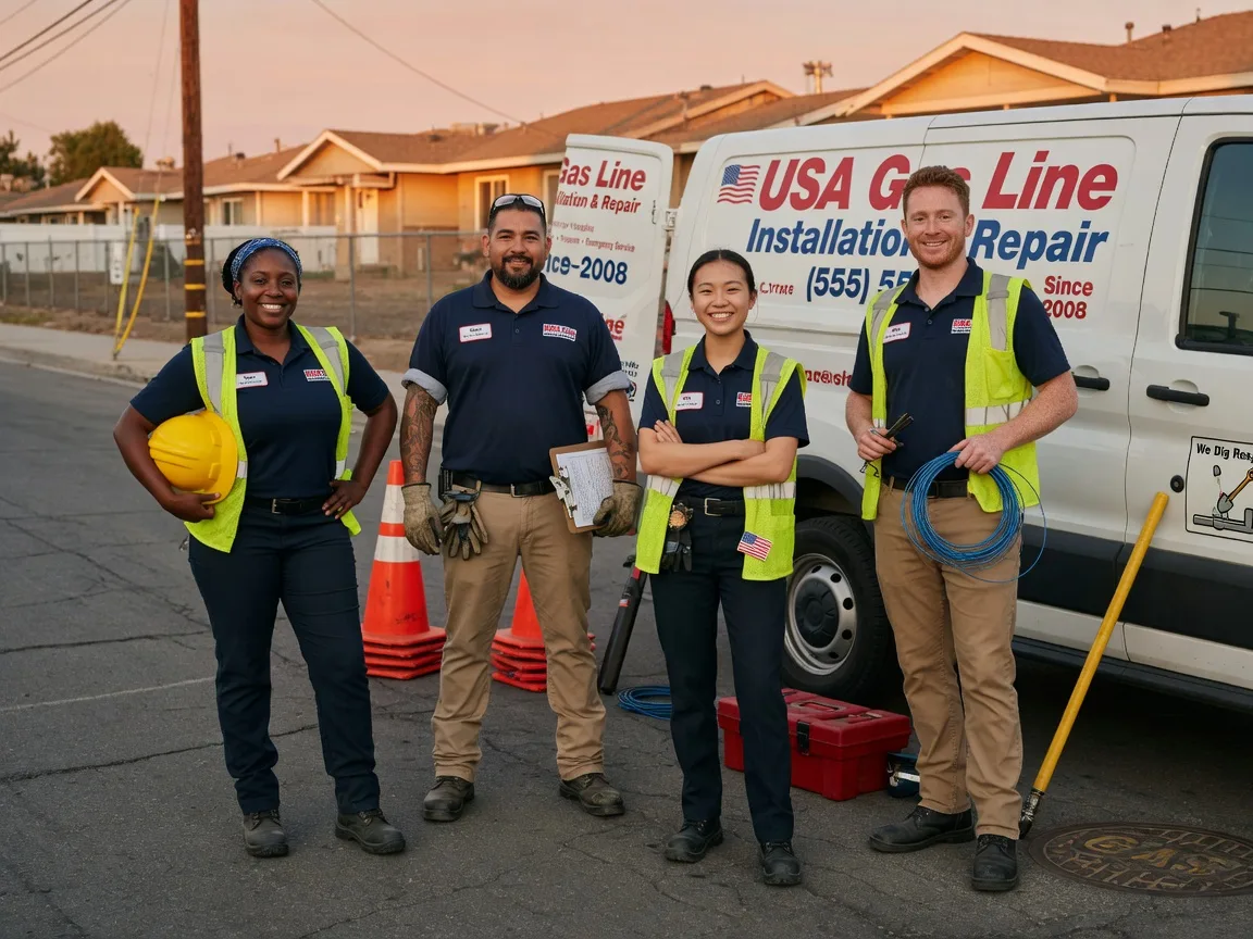 Gas Line Installation company in North Lewisburg, OH